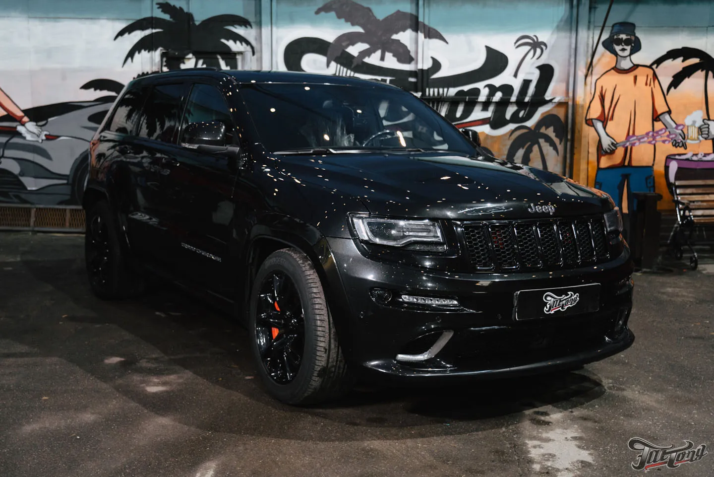 Заменили выхлопную систему Borla на Jeep Grand Cherokee SRT WK2